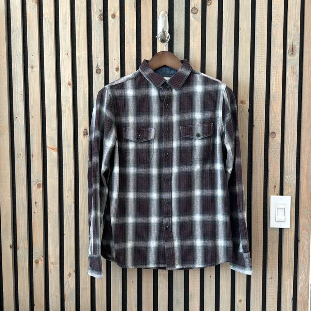 Even Tide Flannel Shirt - S